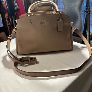 Coach Tan Leather Handbag